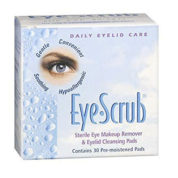 Eyescrub® Sterile Eye Makeup Remover And Eyelid Cleansing Pads