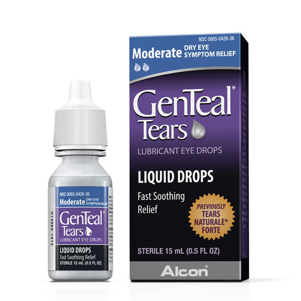 Genteal Tears Moderate Liquid Drops (15 ml)