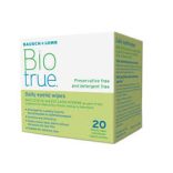 Biotrue Daily Eyelid Wipes (x20)