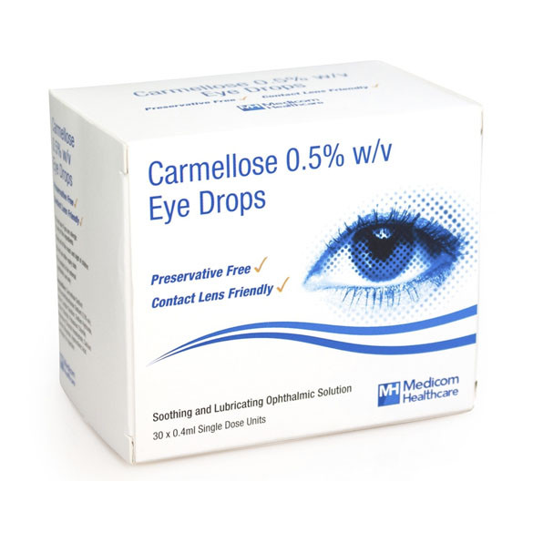 Medicom Healthcare Carmellose 0.5% (30 x 0.4 ml)