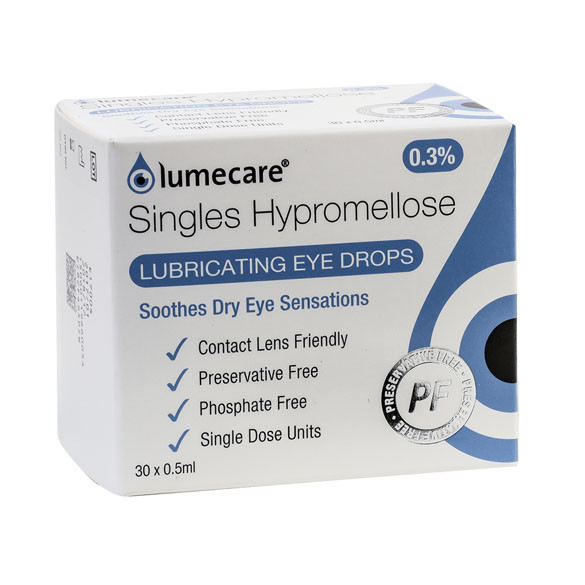 Lumecare Singles Hypromellose 0.3% (30 x 0.5 ml)