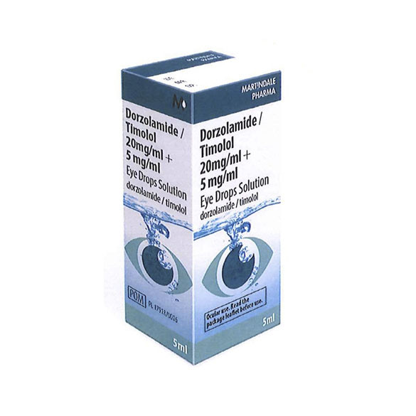 Dorzolamide & Timolol 20 mg|ml + 5 mg|ml (5 ml)