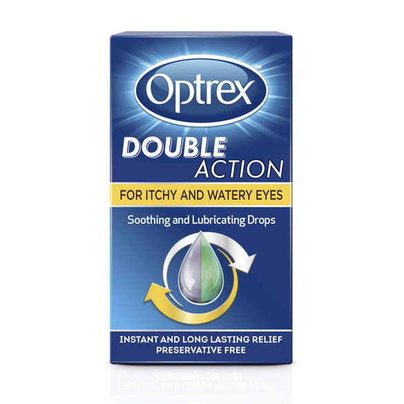 Optrex Double Action Drops For Itchy And Watery Eyes (10 ml)