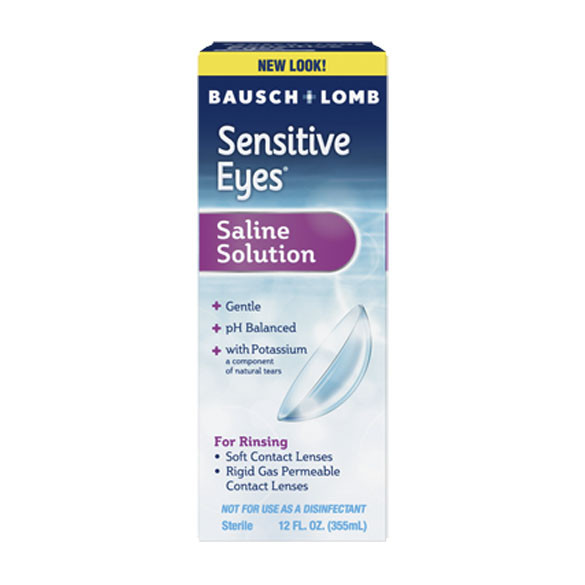 Sensitive Eyes Saline Solution (385 ml)